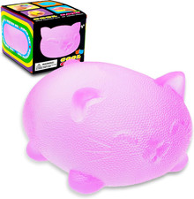 Stress Cat Toy, Stretch and Squeeze Stress, Cute Cat Toy for Anxiety Relief, Bir