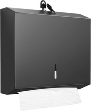 Paper Towel Dispenser Wall Mount Commercial, C Fold Multifold Hand Paper Towel D