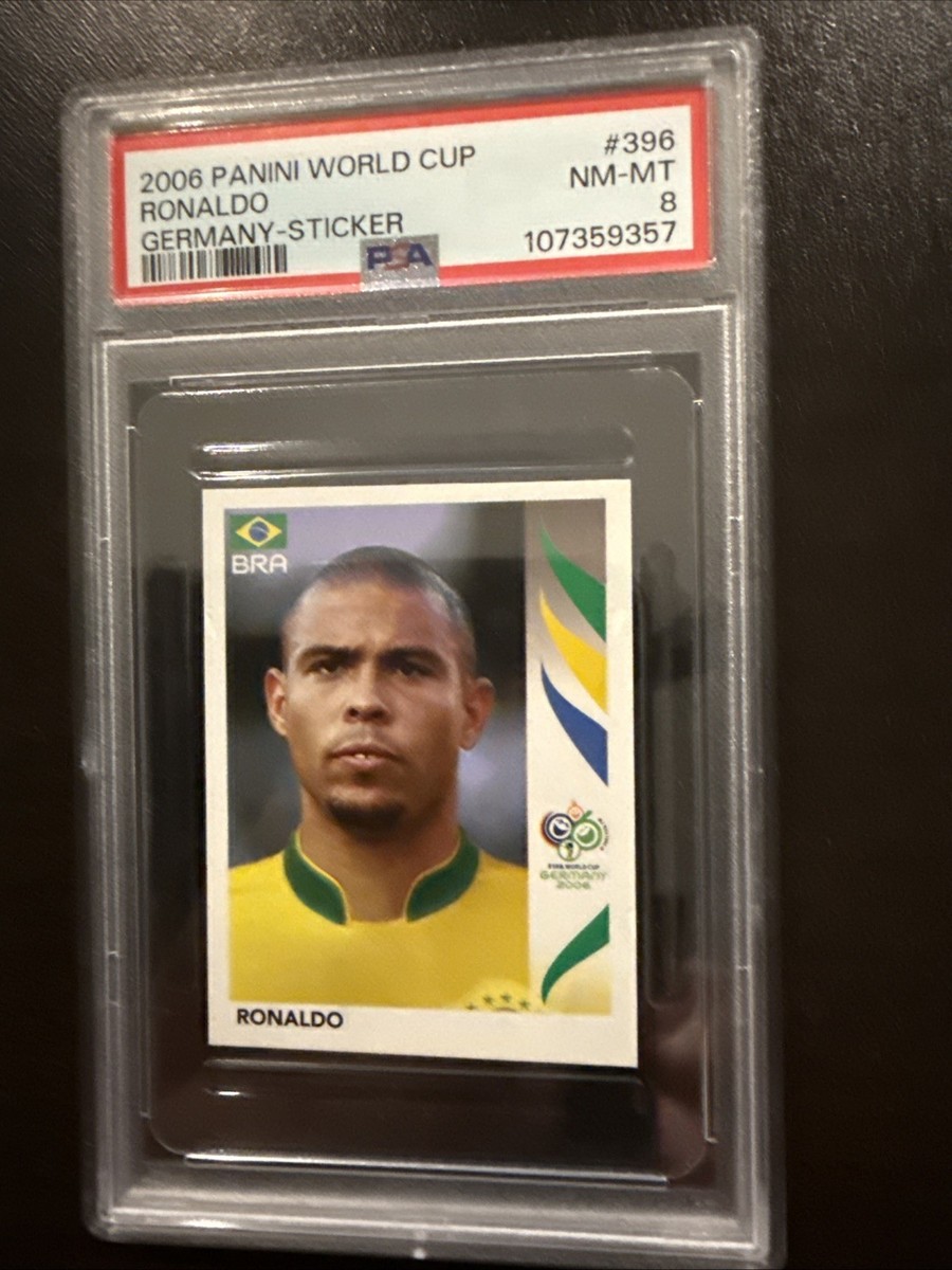 2006 Panini World Cup Germany Sticker #396 Ronaldo Nazario Brazil