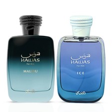Hawas Malibu  Hawas Ice for Men Eau de Parfum Sprays 100ml 3.4 oz by Rasasi 