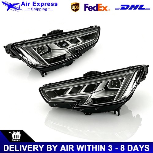 FULL LED Matrix Headlights 8W0941784 8W0941783 For Audi A4 S4 B9 2017-20
