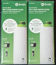 (2 PACK) AO Smith AO-US-100-R Clean Water Filter Claryum Replacement # 0209 NEW!
