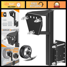 Spare Tire Carrier for Utility Trailers, 3-Nut Design, Fits Most 4-6 Lug Wheels,