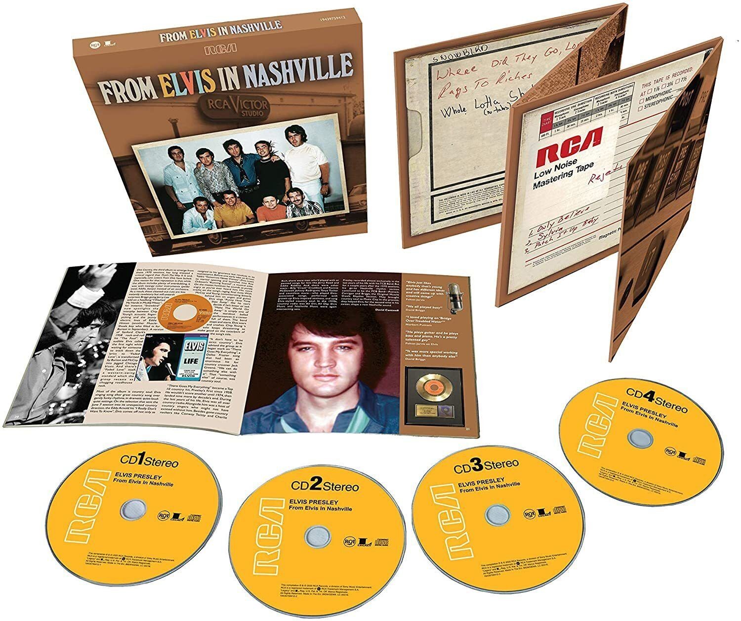 Elvis Presley - From Elvis in Nashville (Sony Music CMG) CD Album