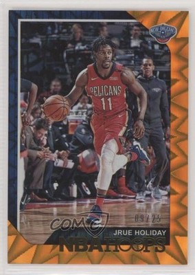 2018-19 Panini NBA Hoops Orange Explosion 9/25 Jrue Holiday #181 0k4