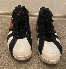 Nike Air Diamond Fury 96 Ken Griffey Jr White Black Red 724971-100 Men size 11