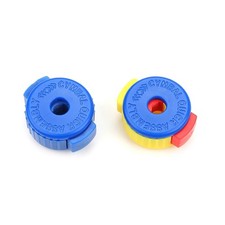 2Pcs Black Cymbal Nuts Drum Accessories, 8mm Plastic Quick Release Cymbal Nut