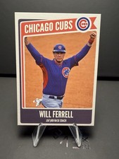 Will Ferrell Custom Baseball Card Chicago Cubs
