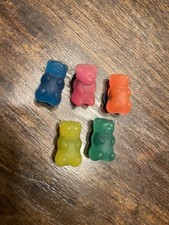 Set of 5 Gummie Bear Jibbitz Croc Shoe Charms
