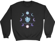 PERSONALISED NAME YEAR CRYSTAL COLLECTOR ZODIAC SWEATSHIRT MENS WOMENS JUMPER