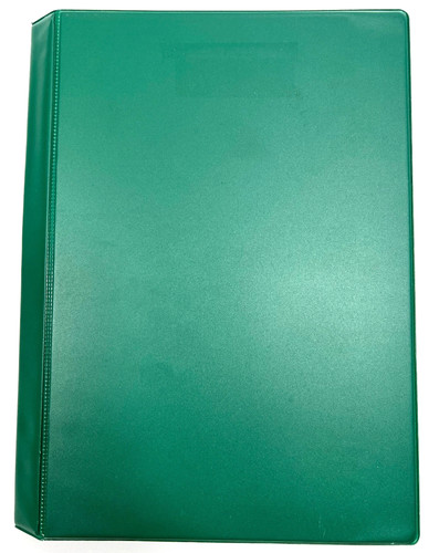 Lot 10 Choir Music Binder Elastic Band  Vinyl Green Choral Folders