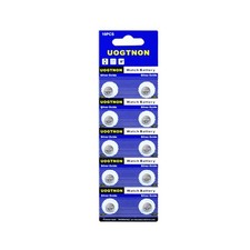 Watch Batteries 1.5V Button Cell 10 Count Pack of 1 UOGTNON SR516SW Battery