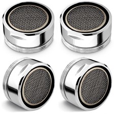 4Pcs Bathroom Faucet Aerator Replacement - 15"/16" 24mm Kitchen Brass