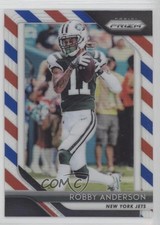 2018 Panini Prizm Red White & Blue Prizm Robby Anderson #55 k1x