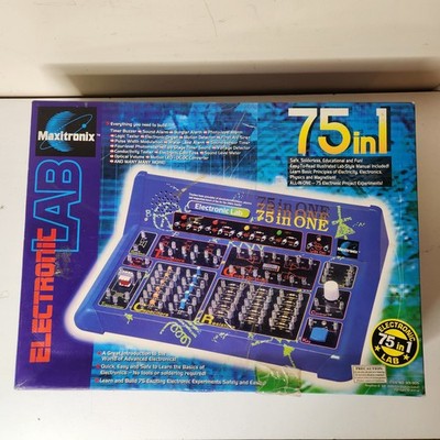 Elenco MX-905 Maxitronix 75-in-1 Electronic Project Lab w/ Wires Experiment Book