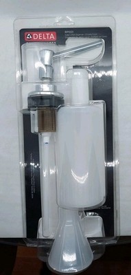 Delta soap/laundry dispenser chrome finish RP1001