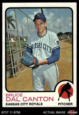 1973 Topps #487 Bruce Dal Canton Royals 6 - EX/MT