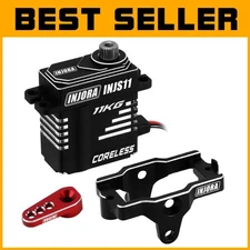 Coreless Metal Gear Digital Servo with Mount & Horn, Red