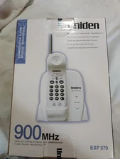 Uniden 900Mhz Extended Range Caller ID EXI 376 White. Call Waiting Sealed Box