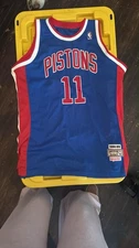 Mitchell & Ness Isiah Thomas Detroit Pistons 1989 Hardwood Classics Jersey 2XL