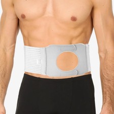 Ostomy Support Belt, Adjustable Stoma Belt Medical S, Gray