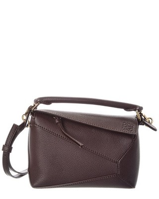 Loewe Puzzle Edge Small Leather Shoulder Bag Women's Red | eBay