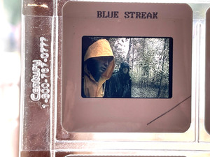 Collection of 6 "Blue Streak" Press Slides