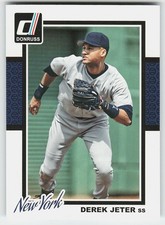 2014 Donruss #318 Derek Jeter BASEBALL New York Yankees
