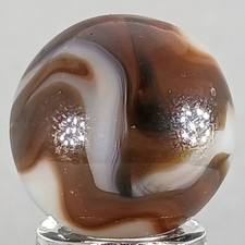 D.A.S. Swirl Marble .64 Inches Near-Mint Condition Combined Shipping