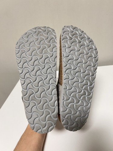 Birkenstock Womens Gizeh Soft Footbed Dove Gray Nubuck Sandals EU 40 US 9-9.5 - Bild 8 von 13