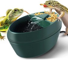 Reptile Drinking Water Fountain Chameleon Accessories Automatic Circulation...