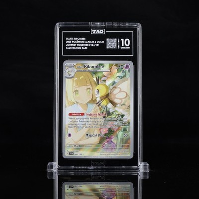 Pokémon Lillie's Ribombee 164/159 Journey Together Illustration Rare TAG 10