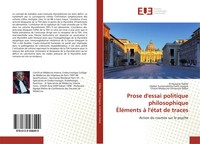 El Hassane Sidibé (U. A.) | Prose D'essai Politique Philosophique ÉLéMents à...