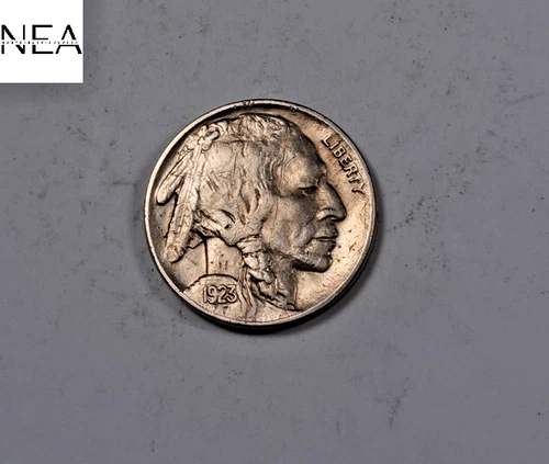 1923 Buffalo Nickel ~ Almost Uncirculated AU ~ ZB717