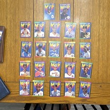 1989 DonussMVP Baseball Card Lot of 20 