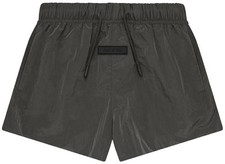 Fear of God Essentials Kids Crinkle Nylon Running Short 'Ink' Size 8 Unisex