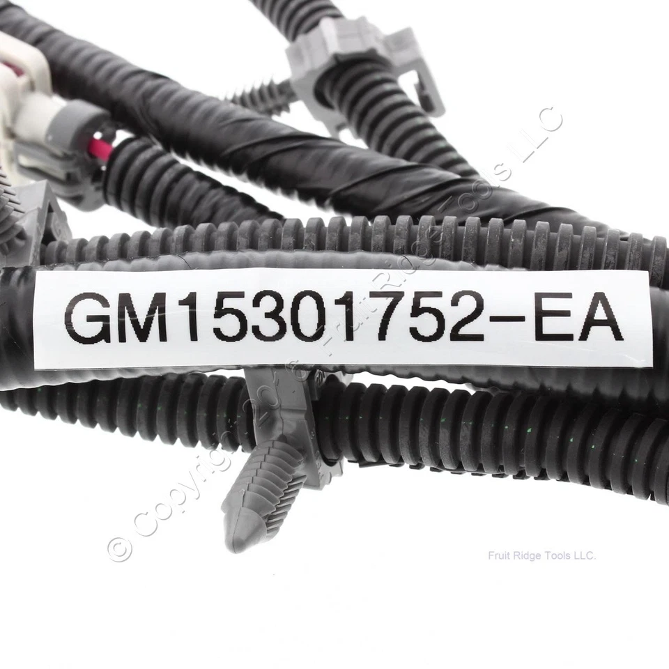 GM OEM Rear ABS Wheel Speed Sensor Wiring Harness For 97-05 Malibu Grand Am - Image 4 of 4