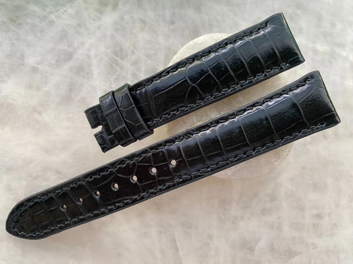 Crocodile Watch Band 18mm for sale | eBay