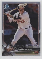 2018 Bowman Chrome National Convention Prism Refractor Manny Machado #BNR-MM y8h