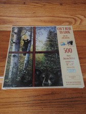 Brand New Sunsout - Can't Bear to Look - Jigsaw Puzzle 500 pieces