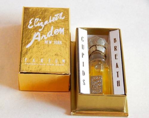 Vintage Elizabeth Arden, Cupids Breath Parfum in Inner & Outer Box Still Sealed - Picture 3 of 7