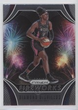 2020 Panini Prizm WNBA Fireworks Diamond DeShields #1 9cf