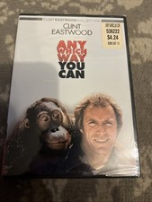 Any Which Way You Can DVD, 1980 New Sealed Clint Eastwood 80s Monkey Flick