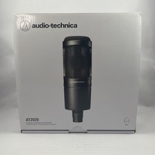 Audio-Technica AT2020 Cardioid Condenser Studio XLR Microphone - Black NiB