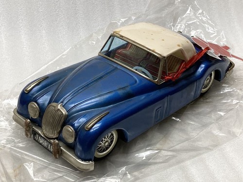Bandai Bc Bandaiya Jaguar Xk150 Coupe Tin Vintage Friction Made In Japan 1960 Sh - Picture 2 of 9