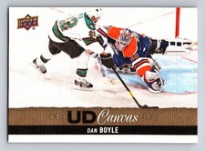 2013-14 Upper Deck Series 1 #C85 DAN BOYLE UD Canvas San Jose Sharks