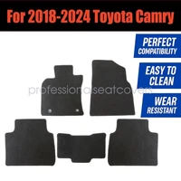 Front-Rear Floor Mats For 2018 2019 2020 2021 2022 2023 2024 Toyota Camry Velour (For: Toyota Camry)