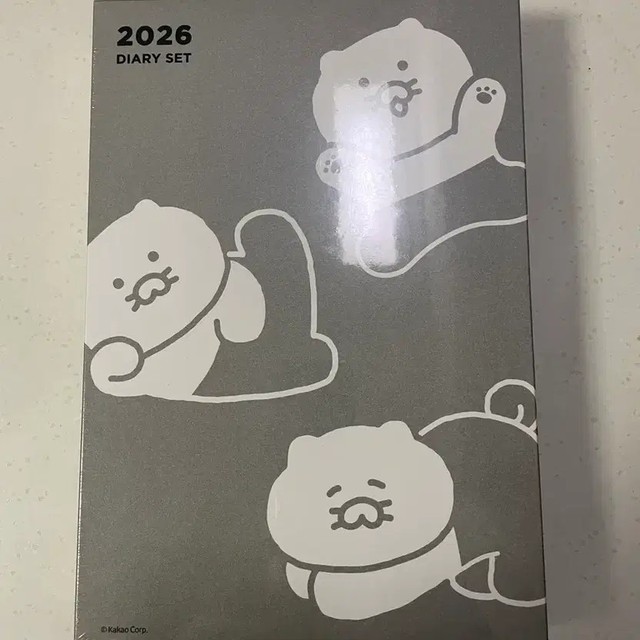 Kakao Friends 2026 Spring Sikyi Diary Set Unopened
