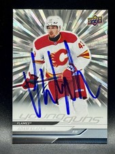 2024-25 Upper Deck Young Guns Outburst Silver Adam Klapka #460 SIGNED IP AUTO