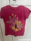 Disney Store Girls Tangled Short Sleeve Shirt - Size 7/8 - Rapunzel